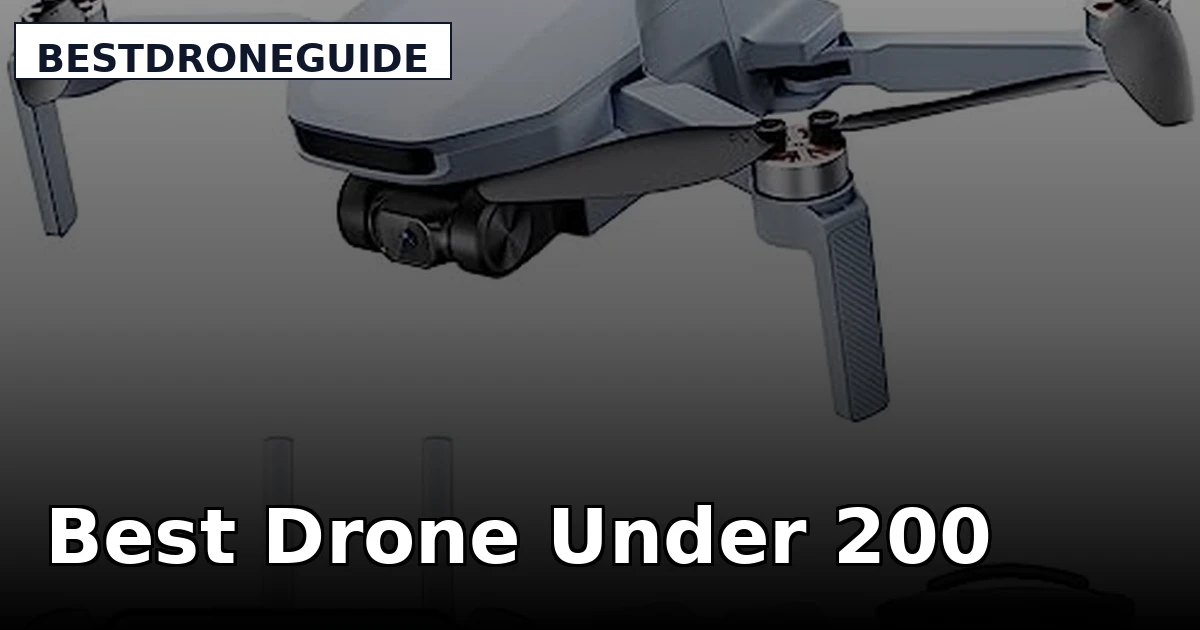 Best Drone Under 200 - BestDroneGuide review with measurements and honest opinion