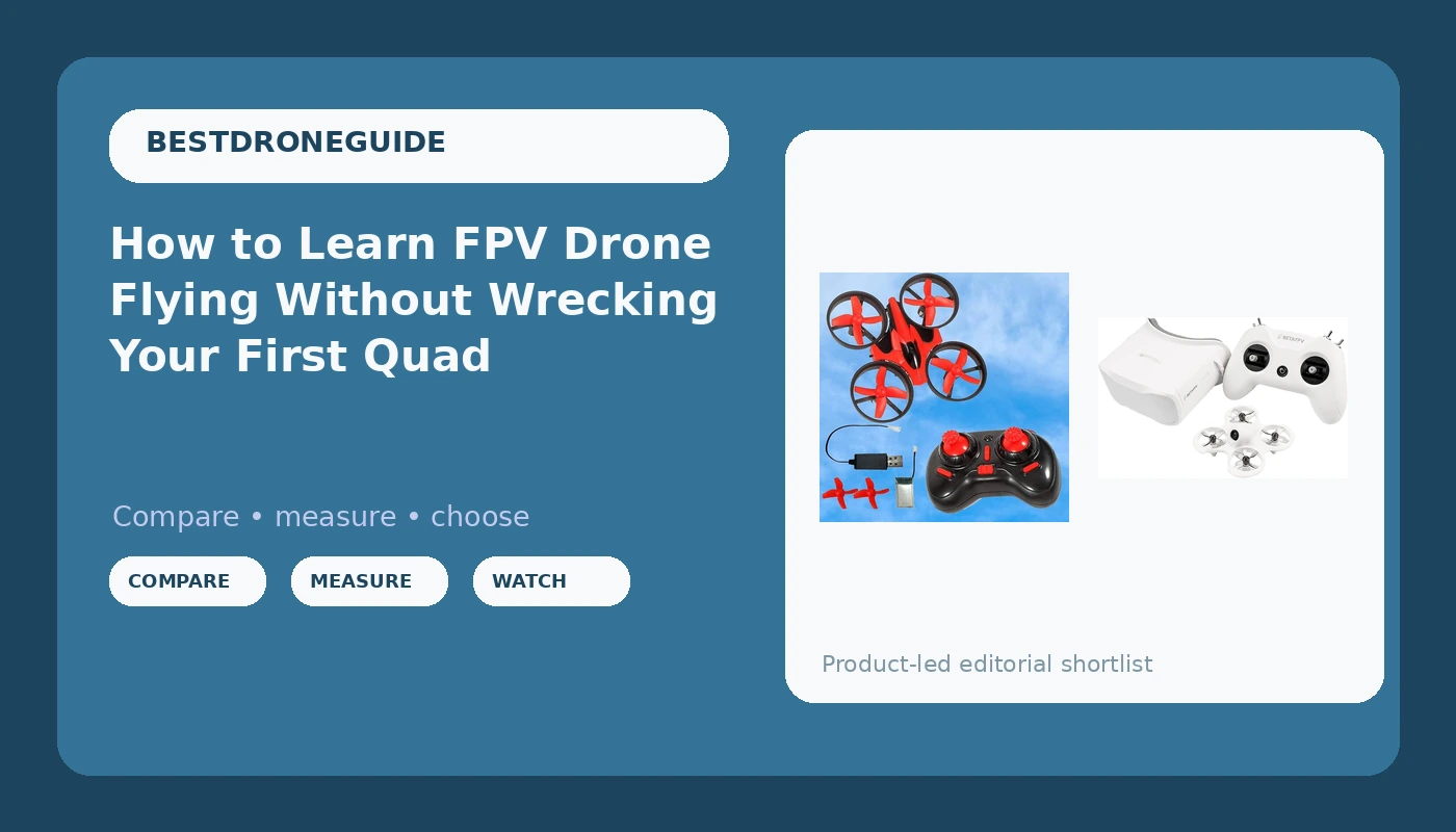 How to Learn FPV Drone Flying Without Wrecking Your First Quad