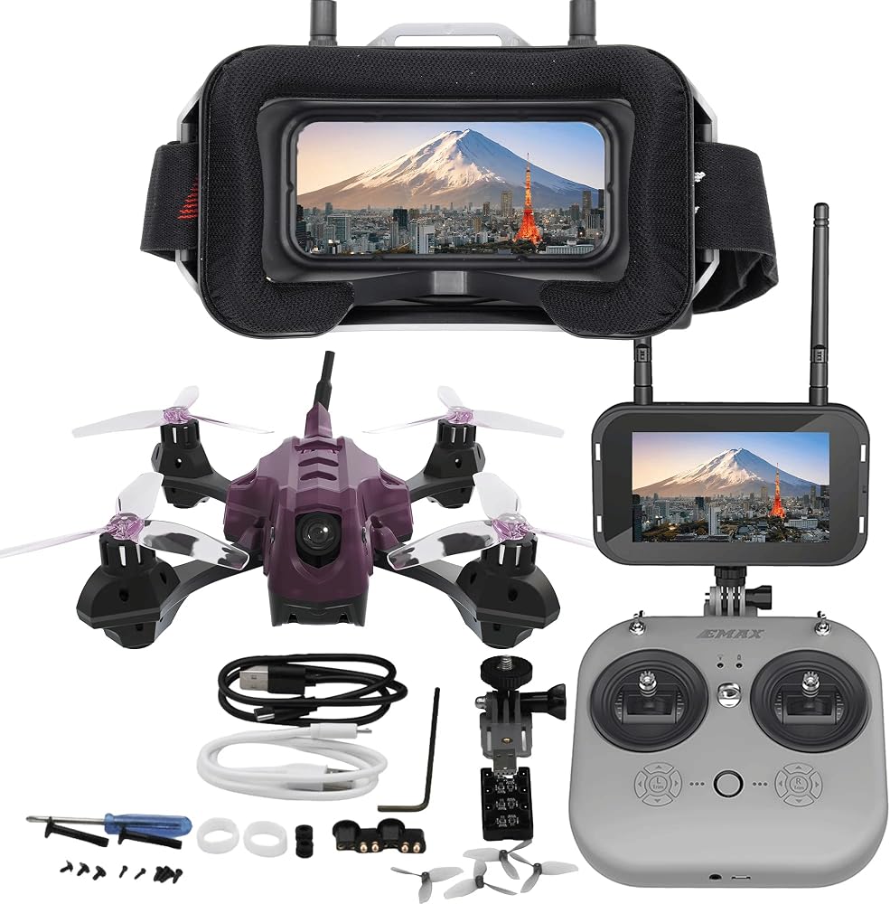 Tinyhawk Lite Adventure RTF Kit Ready to Fly FPV Drone Kit with Goggles and Controller